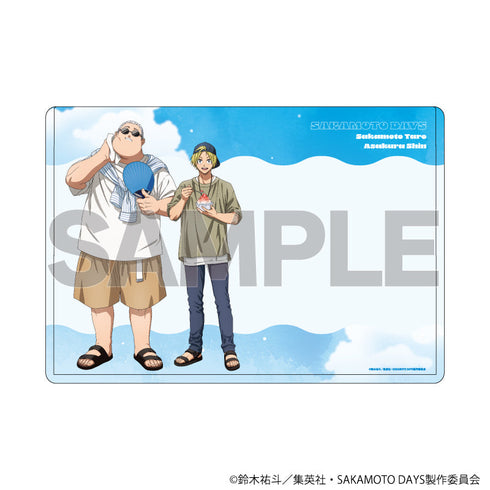『SAKAMOTO DAYS』キャラクリアケース09/坂本太郎&朝倉シン 夏私服ver.(描き下ろしイラスト)